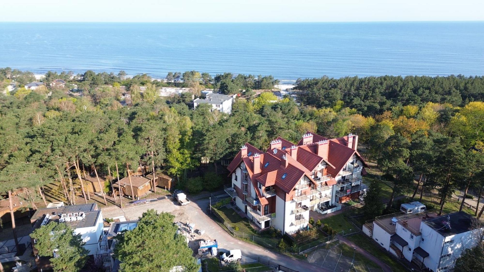 Morskie Apartamenty Przy Plazy Piamola Krynica Morska Bagian luar foto