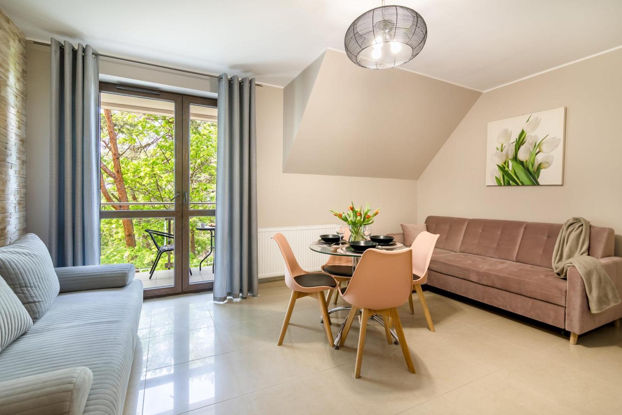 Morskie Apartamenty Przy Plazy Piamola Krynica Morska Bagian luar foto