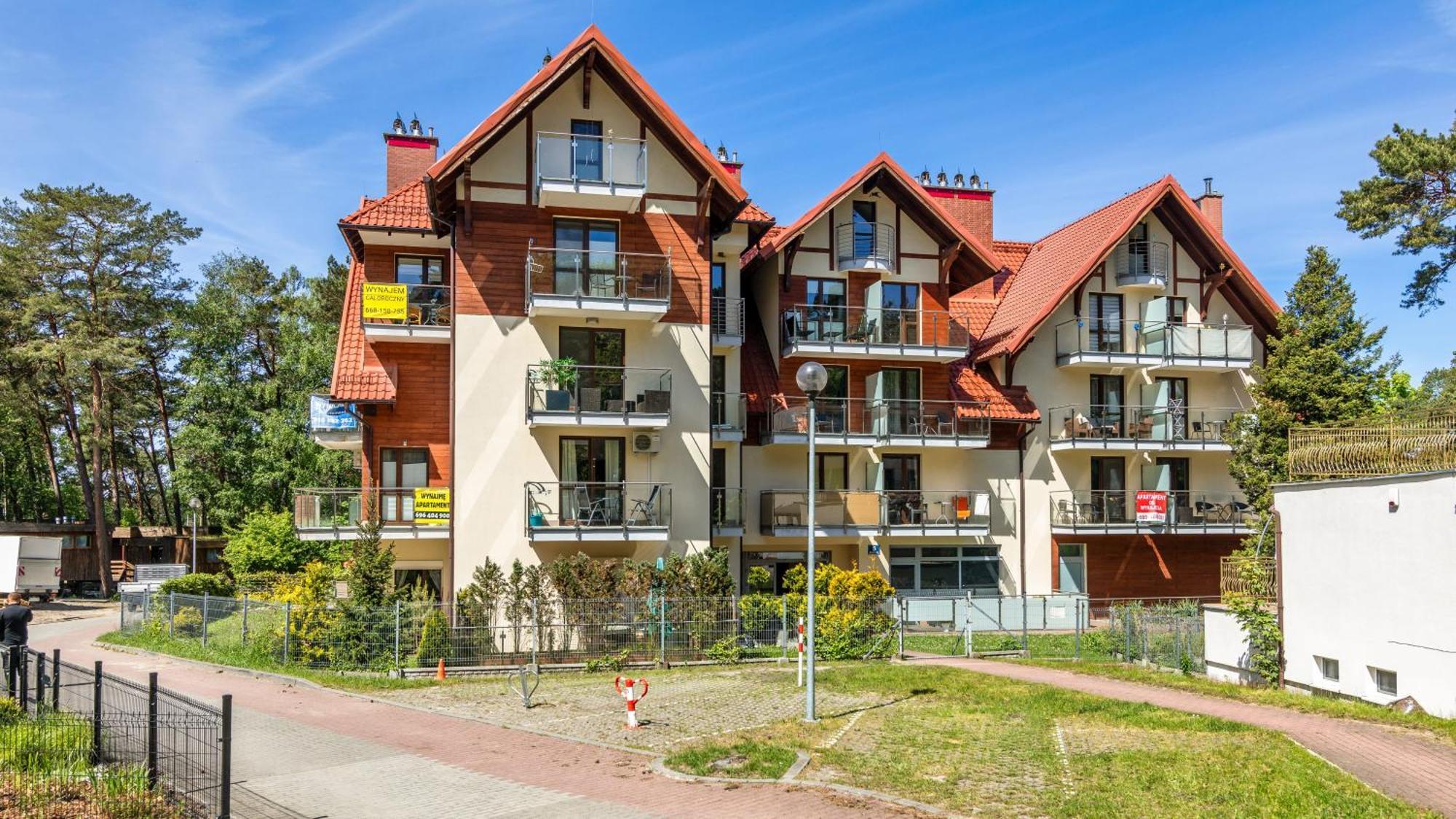 Morskie Apartamenty Przy Plazy Piamola Krynica Morska Bagian luar foto