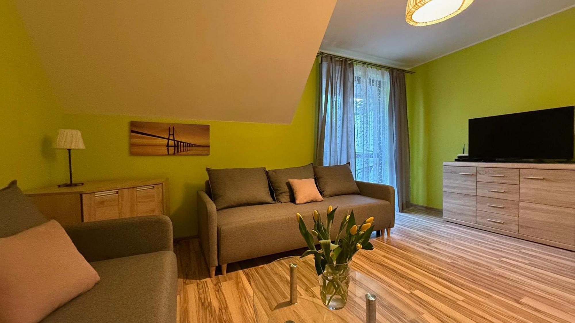Morskie Apartamenty Przy Plazy Piamola Krynica Morska Bagian luar foto